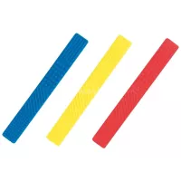 Tekstūrinės kramtomos juostelės (geltonas, mėlynas, raudonas)