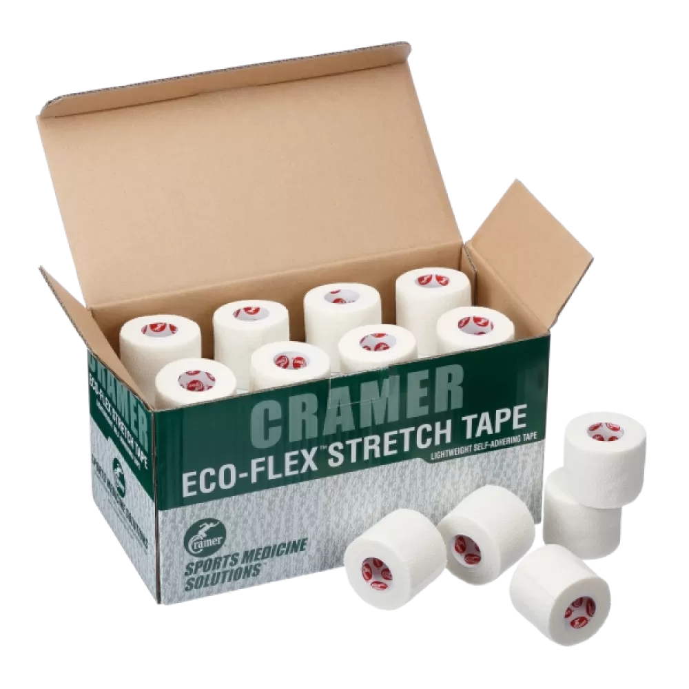 CRAMER Eco-Flex elastinis teipas, baltas, 5 cm x 5,5 m