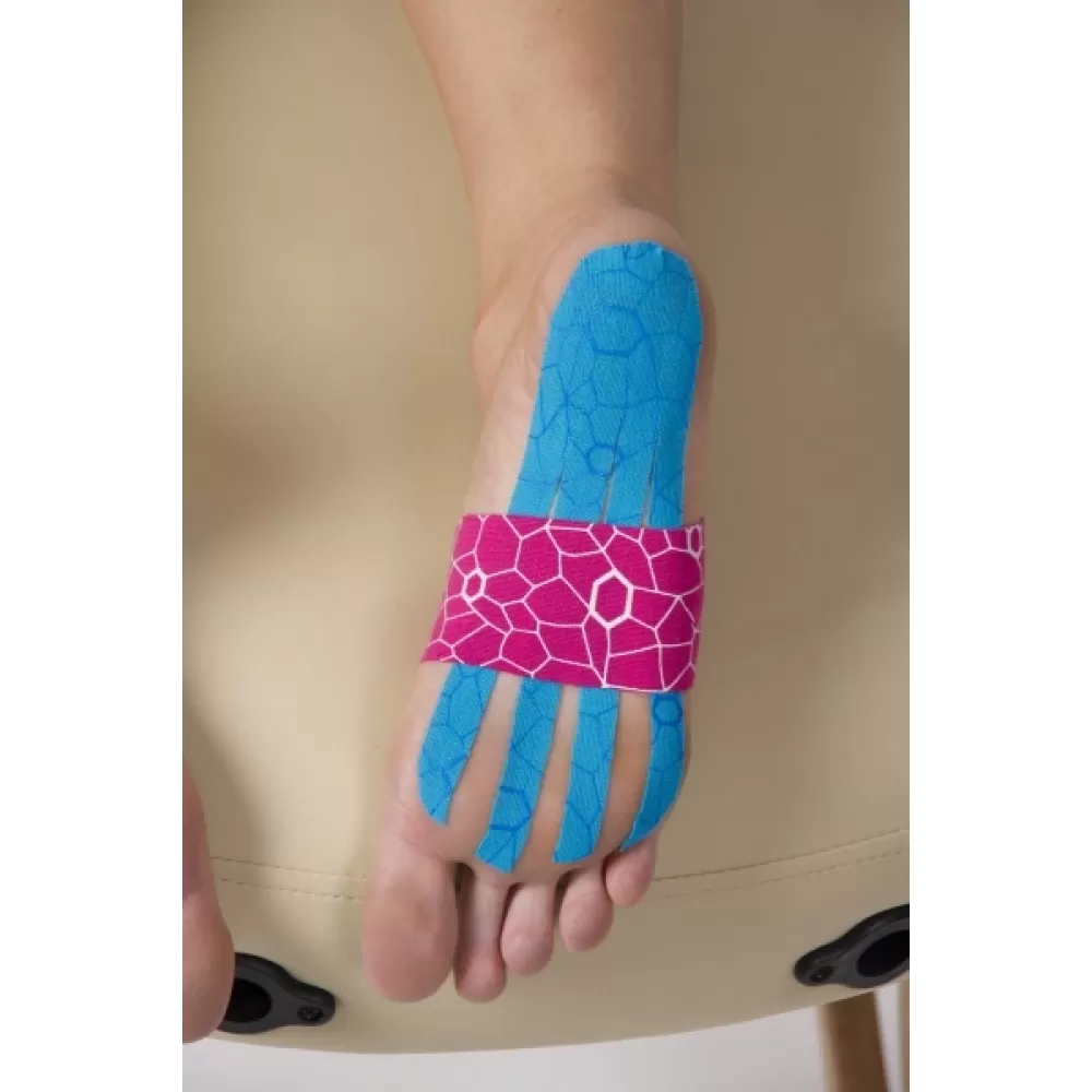 Thera-Band kineziologinis teipas kūno spalvos, raštuotas