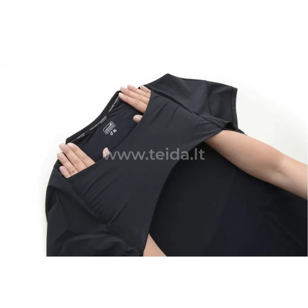 SISSEL® laikyseną koreguojantys marškinėliai moterims, juodi SISSEL® laikyseną koreguojantys marškinėliai moterims, juodi