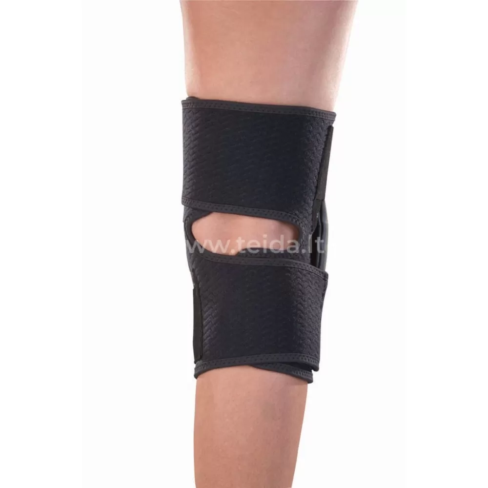 MUELLER® elastinis kelio įtvaras su šoniniais sutvirtinimais