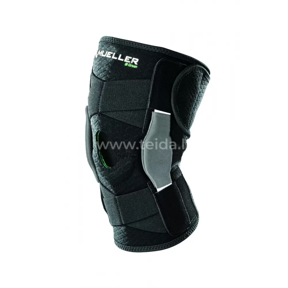 MUELLER® elastinis kelio įtvaras su šoniniais sutvirtinimais