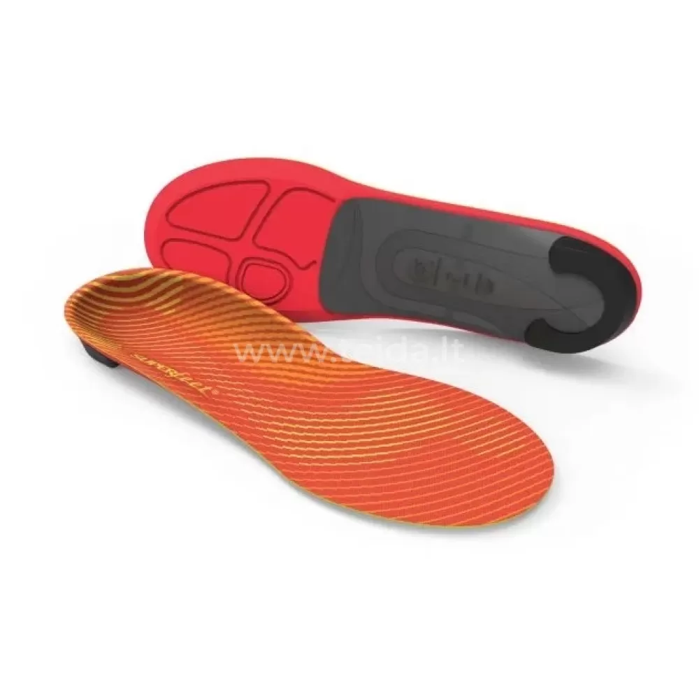 Ortopediniai vidpadžiai sportinei avalynei Superfeet RUN Pain Relief,  34-36 dydis