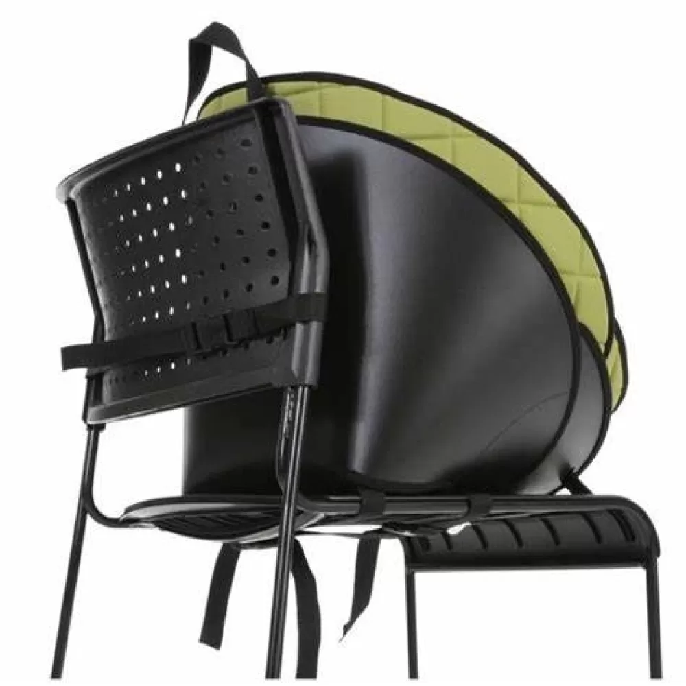 R82 Scallop sėdynė, dydis 1, pilka/žalia
