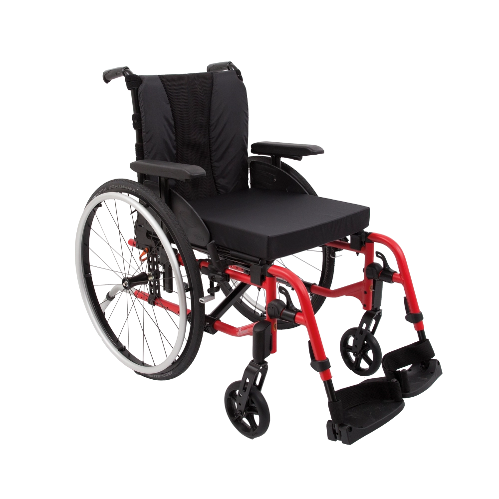 Universalaus tipo neįgaliojo vežimėlis iki 14 kg Invacare Action 3 NG Light, yra sandelyje