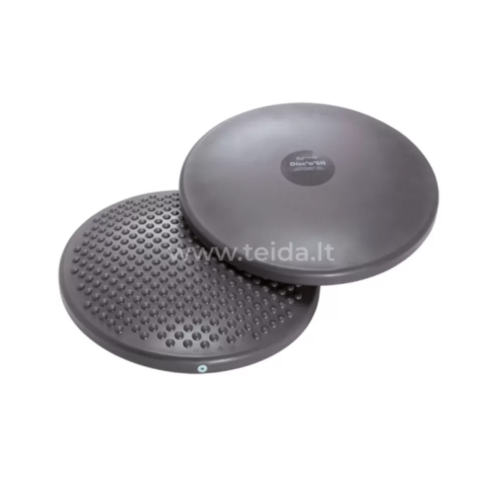 Apvali balansavimo pagalvėlė Disc'o'Sit, pilka