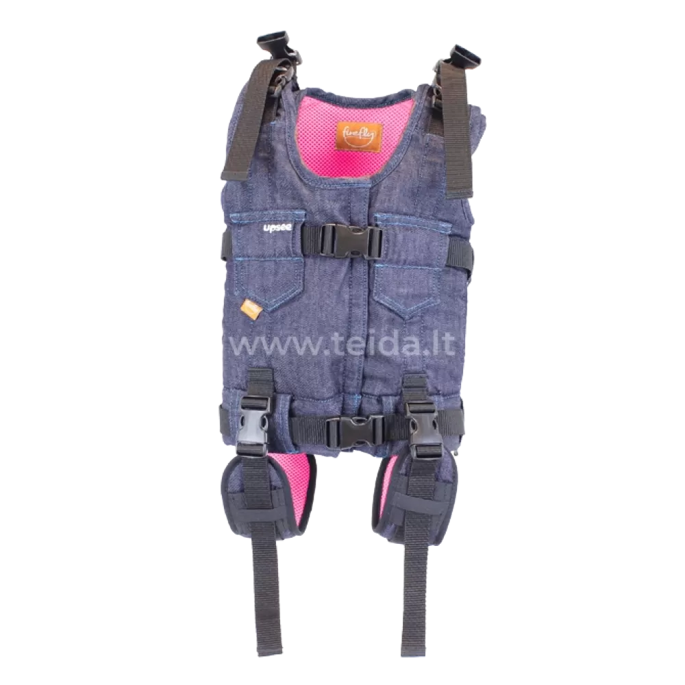 UPSEE vaikščiojimo įranga S dydis, rožinė