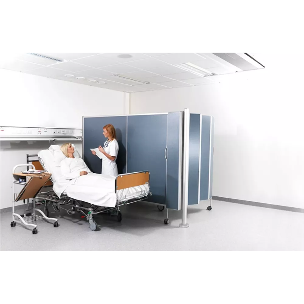 Fiksuota širma, 1.3 m pločio