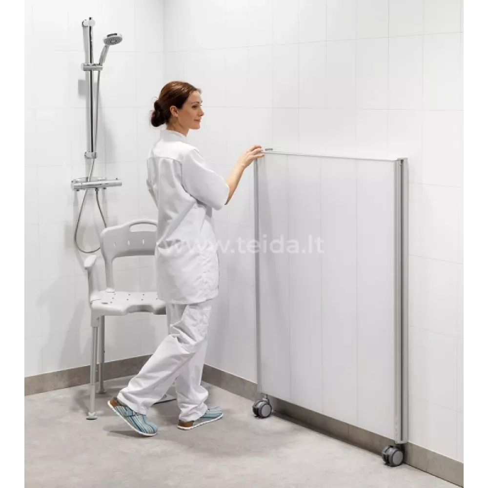 Širma dušui 0.93 m, aukštis 1.30 m (viena panelė)