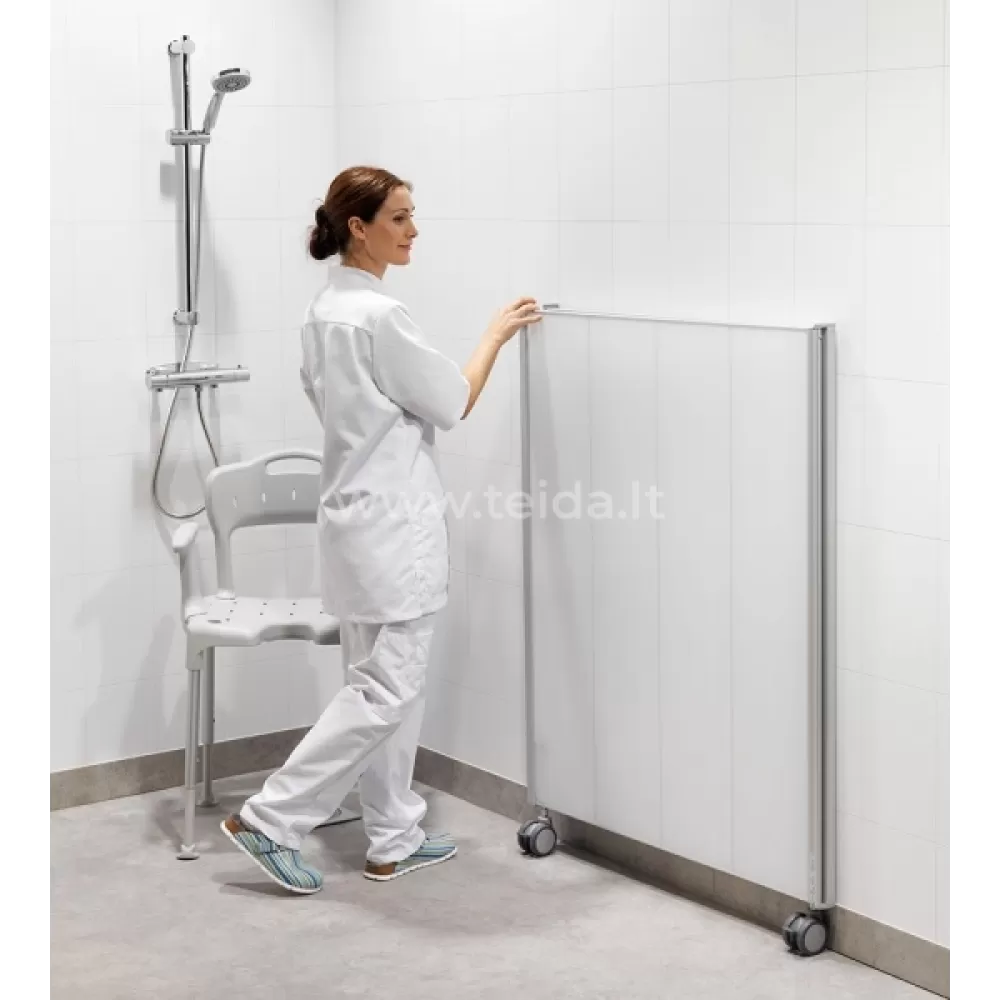 Širma dušui 0.93 m, aukštis 1.30 m (viena panelė)