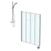 Širma dušui 1.15 m, aukštis 1.70 m (viena panelė)