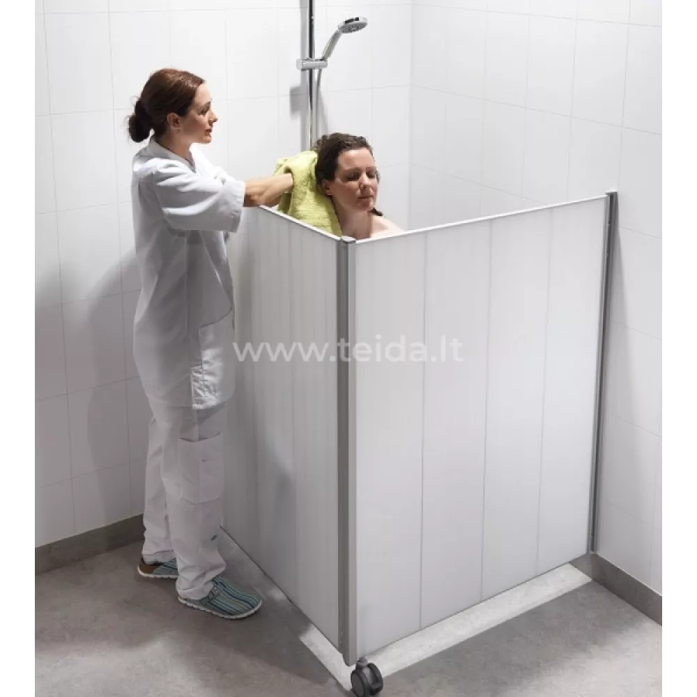 Širma dušui 1.15 m, aukštis 1.70 m (viena panelė)