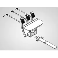 Pėdalų pakėlimo mechanizmas mechaninei pavarų dėžei