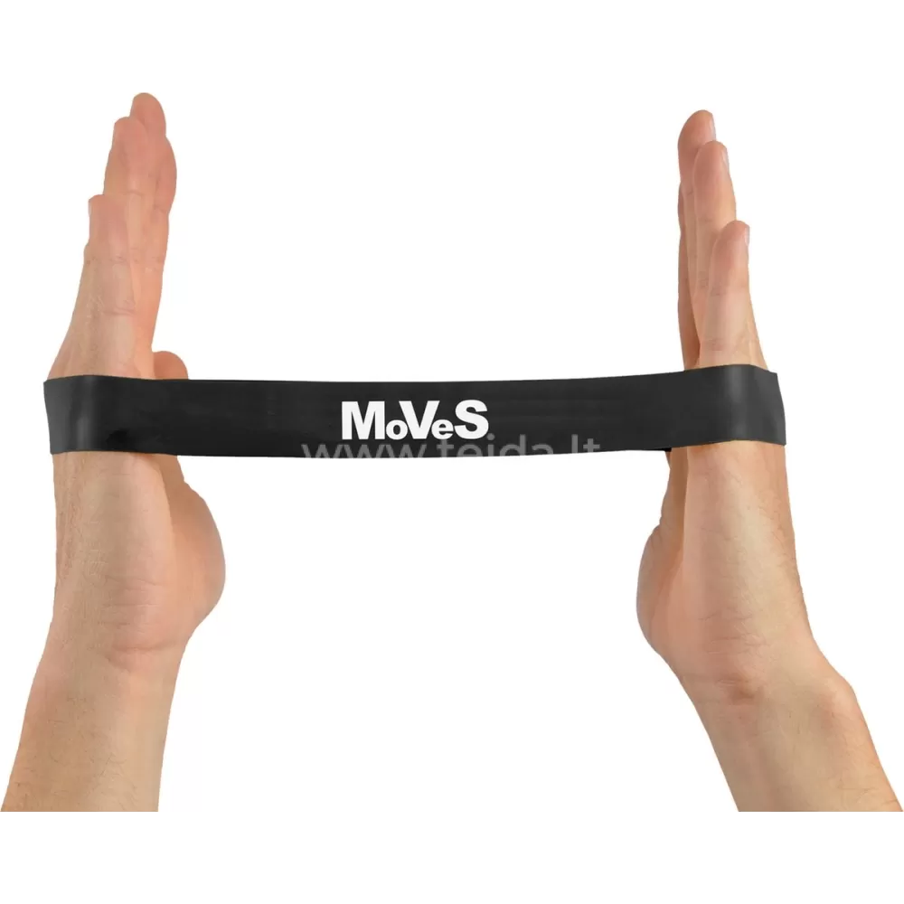 Kilpa-juosta 30 cm ilgio, juoda, 4 lygio