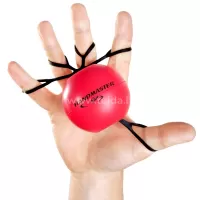 Rankos treniruoklis Handmaster Plus,raudonas,vidut