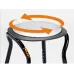 Dušo kėdutė Let's Frisbee su sukama sėdimąja dalimi, juoda