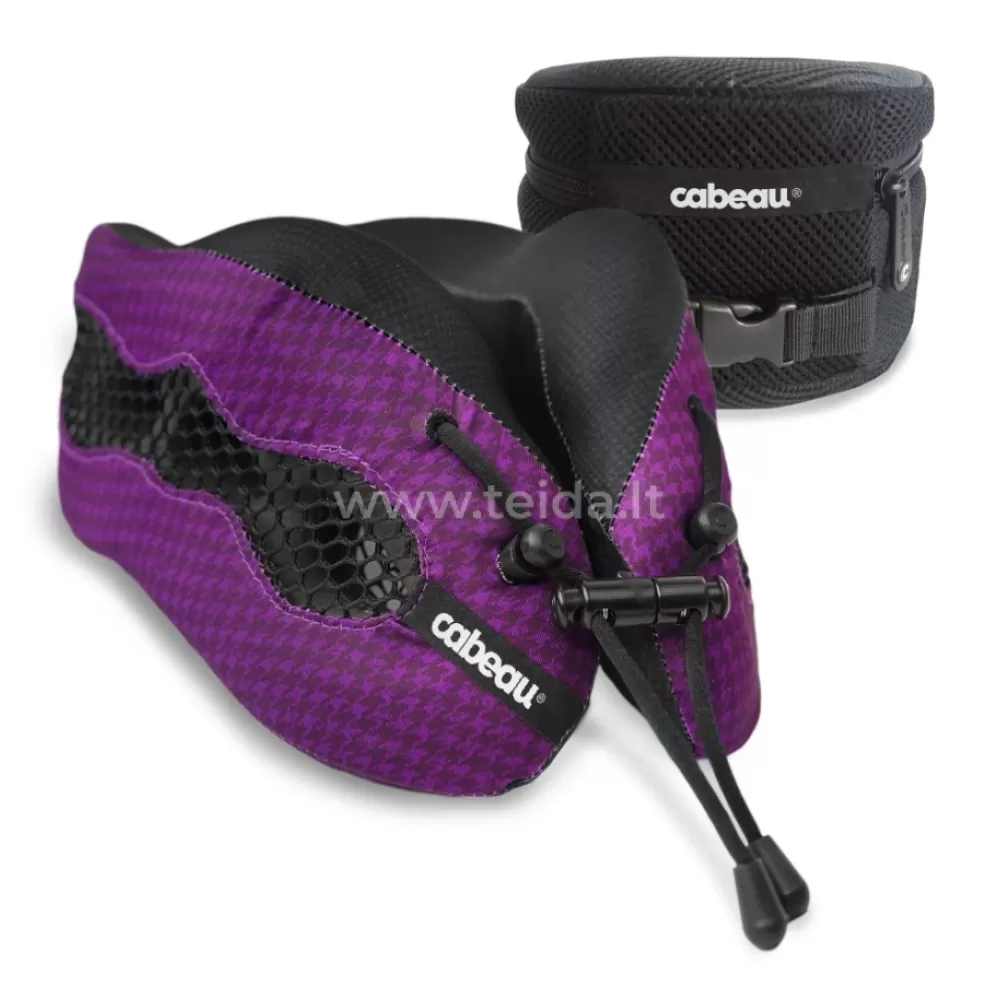 Kelioninė pagalvėlė kaklui Evolution Cool,vėsinanti, violetinė