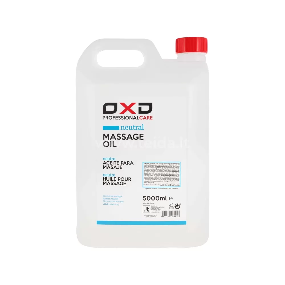 Aliejus neutralus masažui OXD, 5Ltr