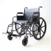 Neįgaliojo vežimėlis universalus sunkiasvoriui, plieninis, 61 cm