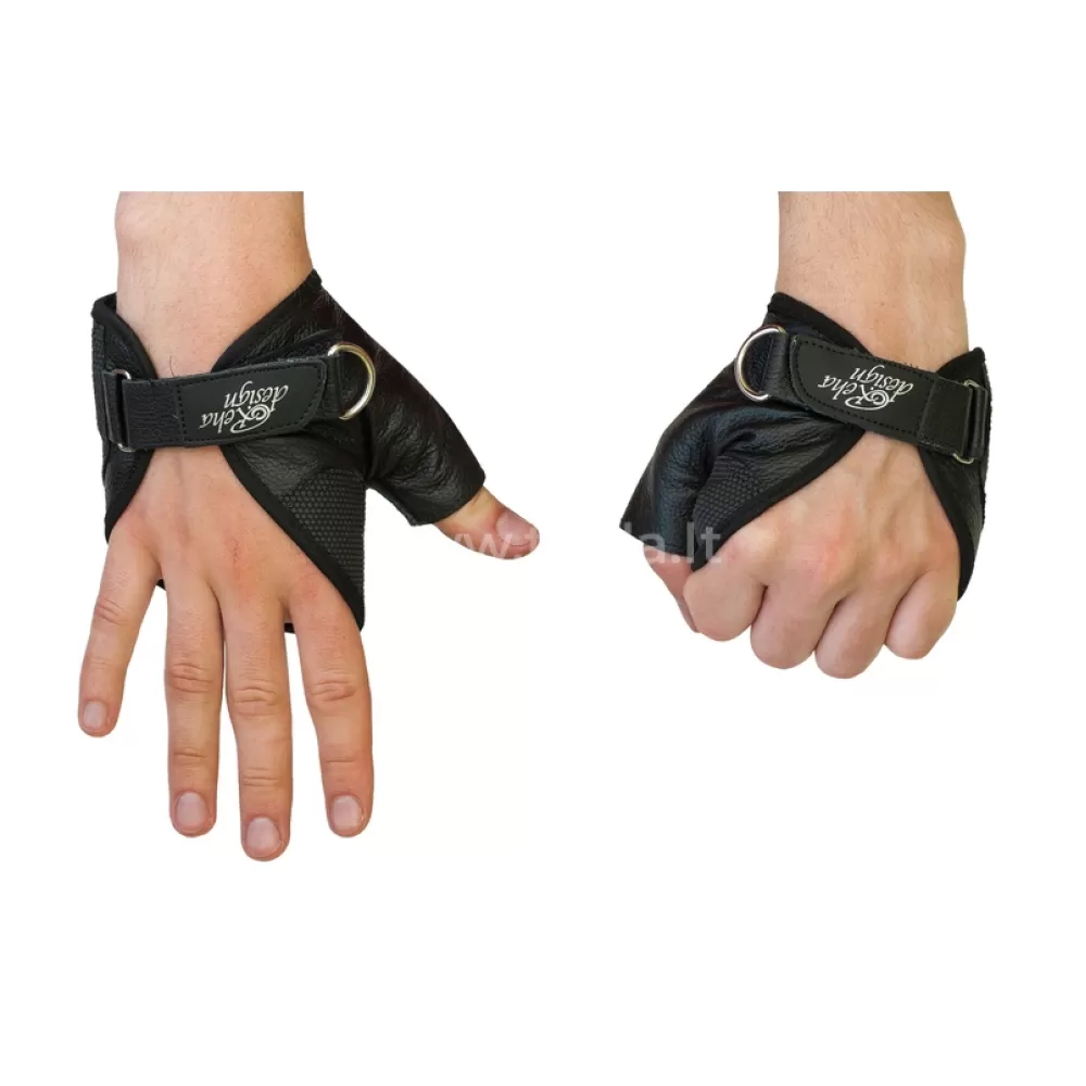 Pirštinės (be pirštų) tetraplegikui Strap N Roll Pirštinės (be pirštų) tetraplegikui Strap N Roll