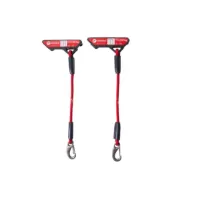 Redcord neelastinė virvė su tvirtinimu 30 cm, raudona, 1 vnt