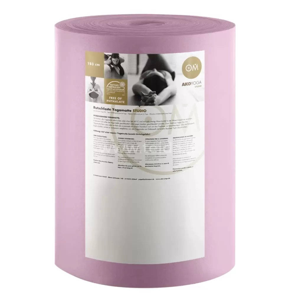 Rulonas jogos kilimėliams, 30x0.6 m/4.5mm, rožinė