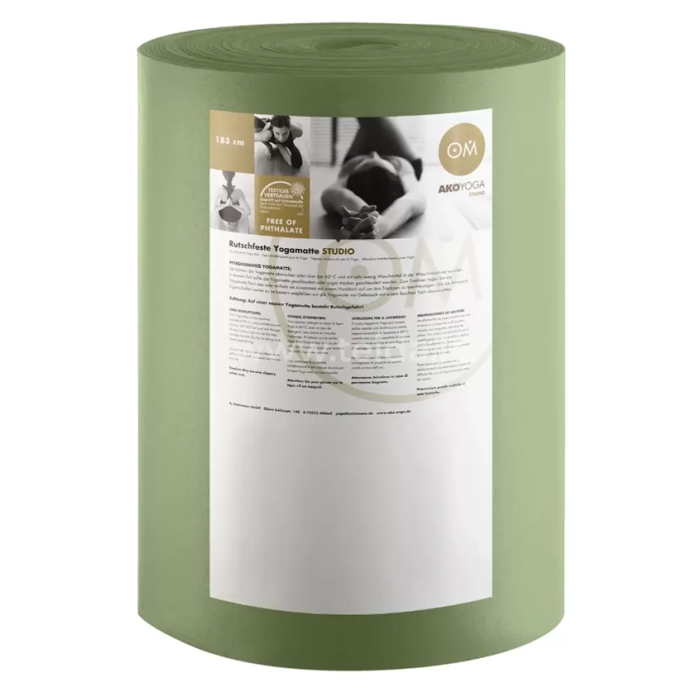 Rulonas jogos kilimėliams, 30x0.6 m/4.5mm, alyvuogių