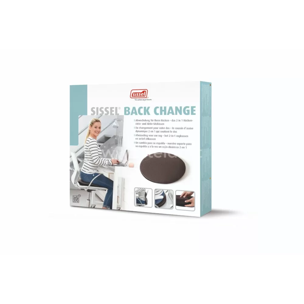 Sėdėjimo ir nugaros pagalvėlė SISSEL Back Change