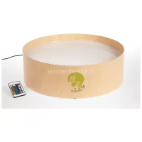 Apvalus šviečiantis smėlio stalas