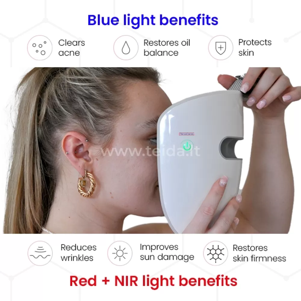 LED šviesos terapijos kaukė Glomask