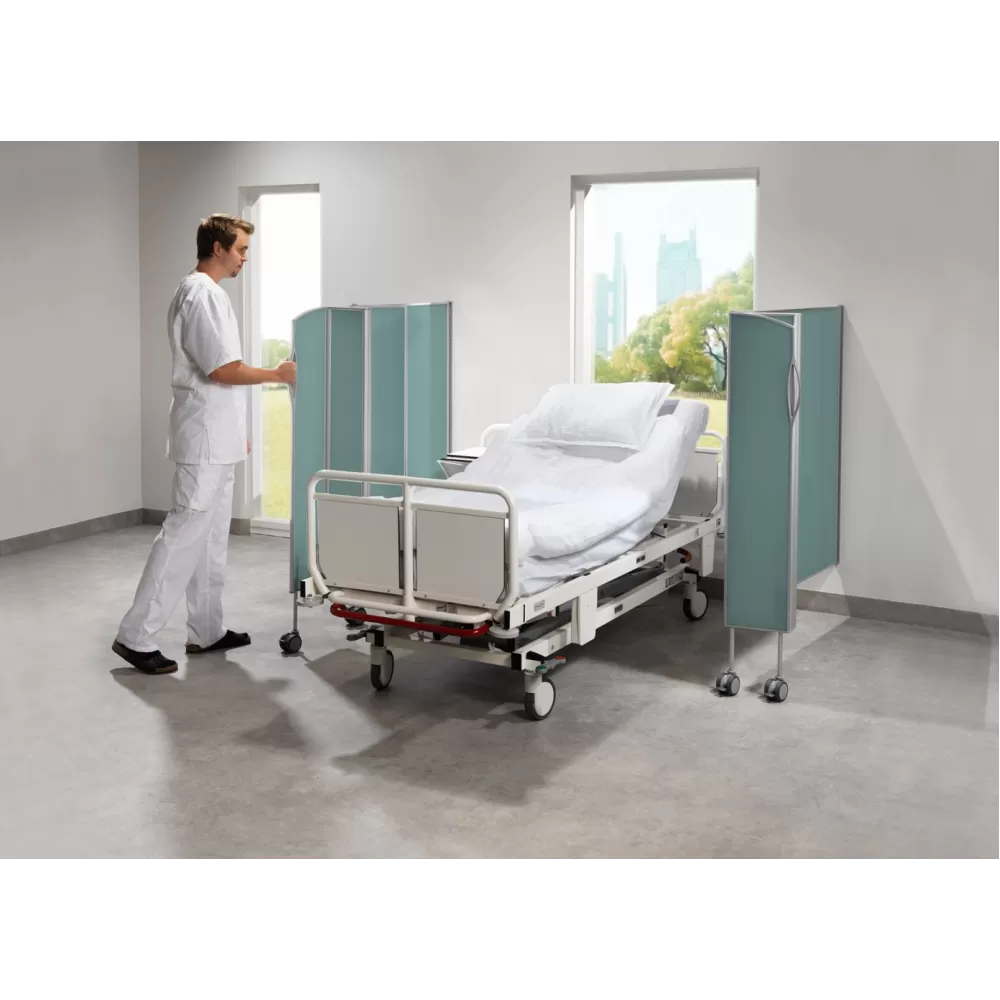 Fiksuotos širmos prailginimas 0.50 m, aukštis 1.45 m, balta