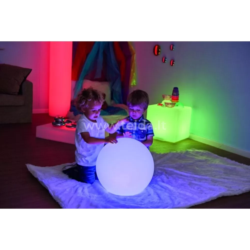 Šviesos uždaras projektorius Light-Up Sphere su spalvų pulteliu