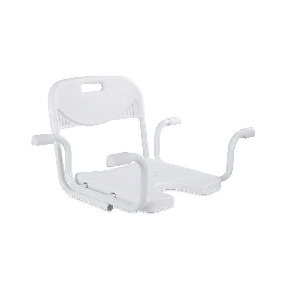 Vonios suoliukas su nugaros atrama, įleidžiamas