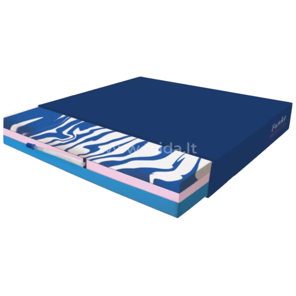 Pasėstas į vežimėlį XAIR Hybrid su oro kameromis, 52 x 52 cm