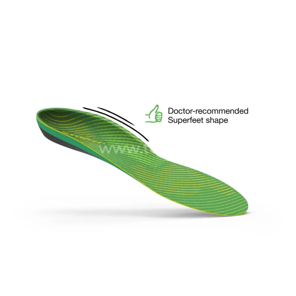 Ortopediniai vidpadžiai sportinei avalynei Superfeet Active Support High v2, aukštam skliautui