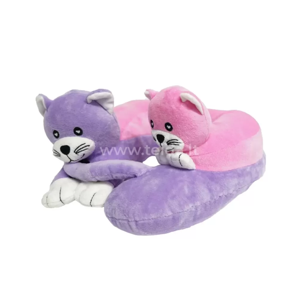Kelioninė pagalvėlė kaklui vaikams Evolution Kids Kittens