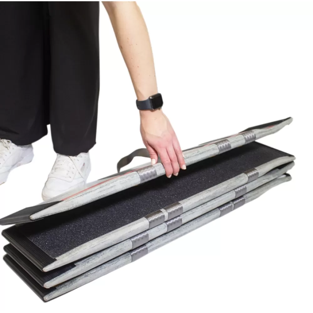 Sulankstomas pandusas aukštoms kliūtims ar siauriems praėjimams, dydis (ilgis x plotis) 300 x 75 cm