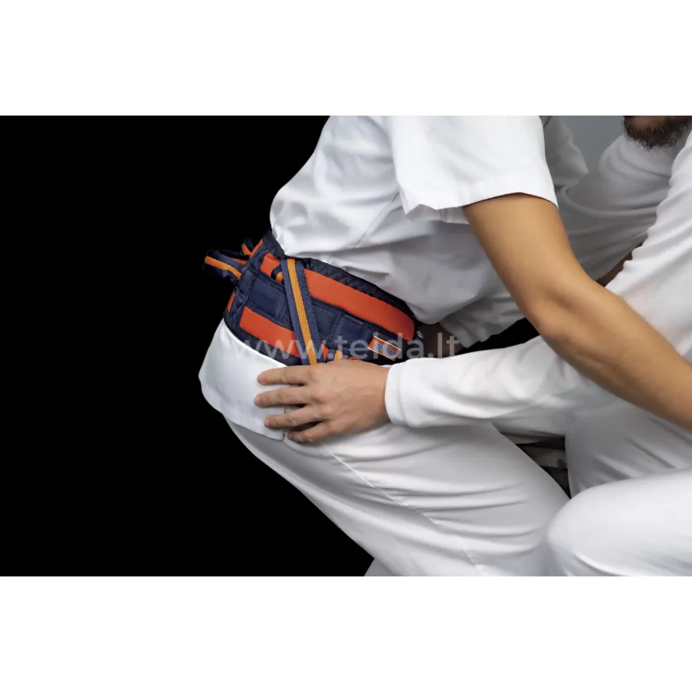 Perkėlimo diržas su rankenomis ir fiksavimu