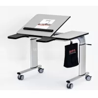 Ergoterapinis stalas Ropox Vision, 2-jų dalių stalviršis, mechaninis