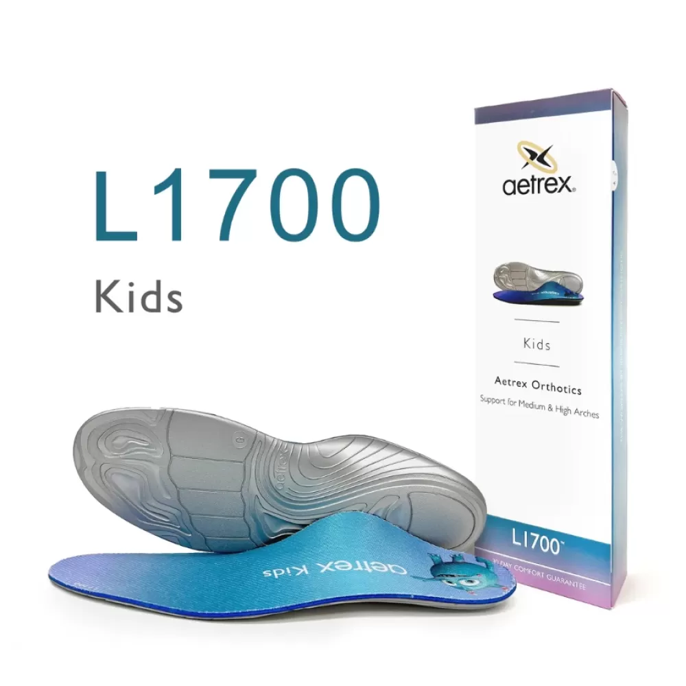 Ortopediniai vidpadžiai Aetrex, palaikantys taisyklingą pėdos ir čiurnos padėtį , vaikiški US6