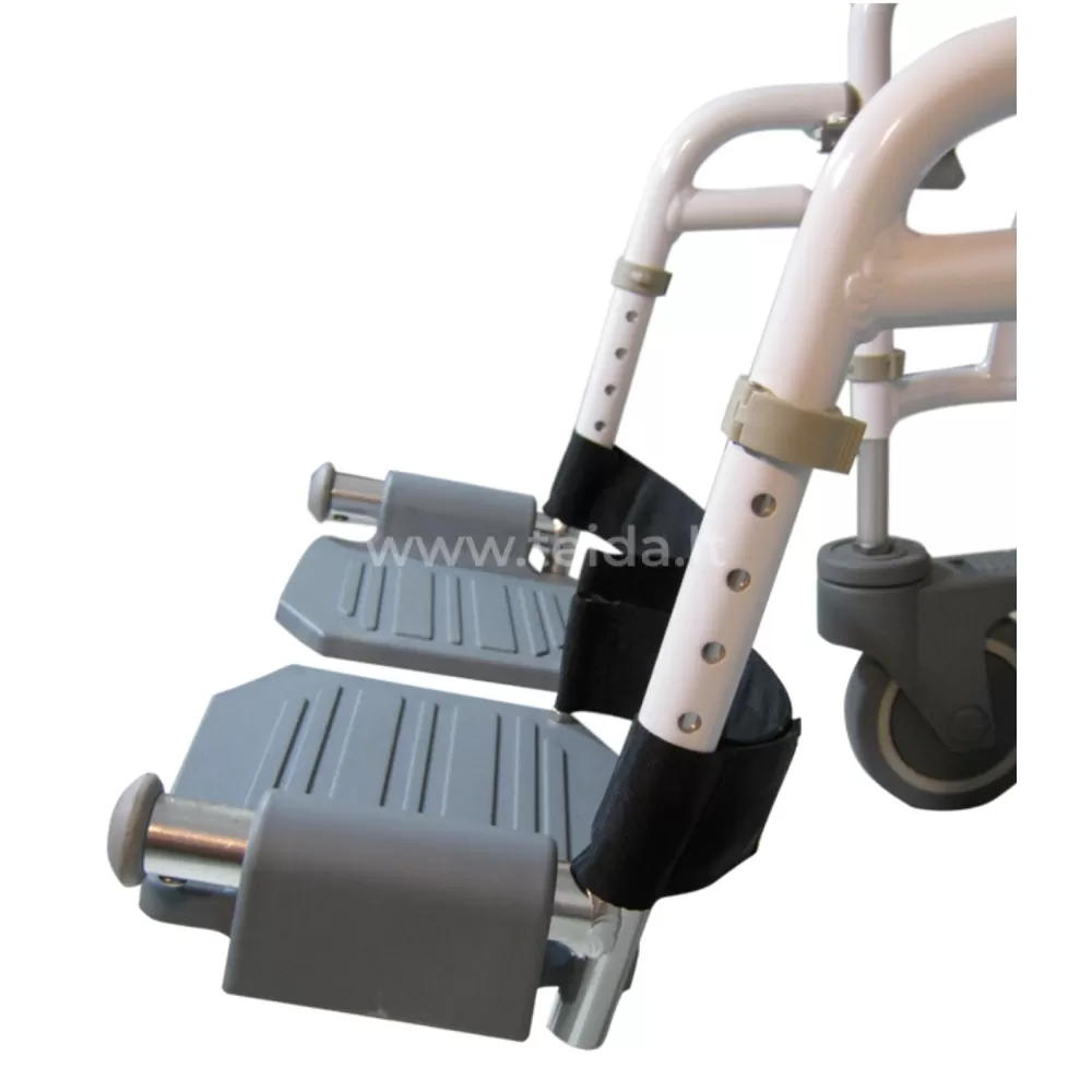 Dušo - tualeto Duo Motion XL vežimėlis su mažais ratukais, su pakojais