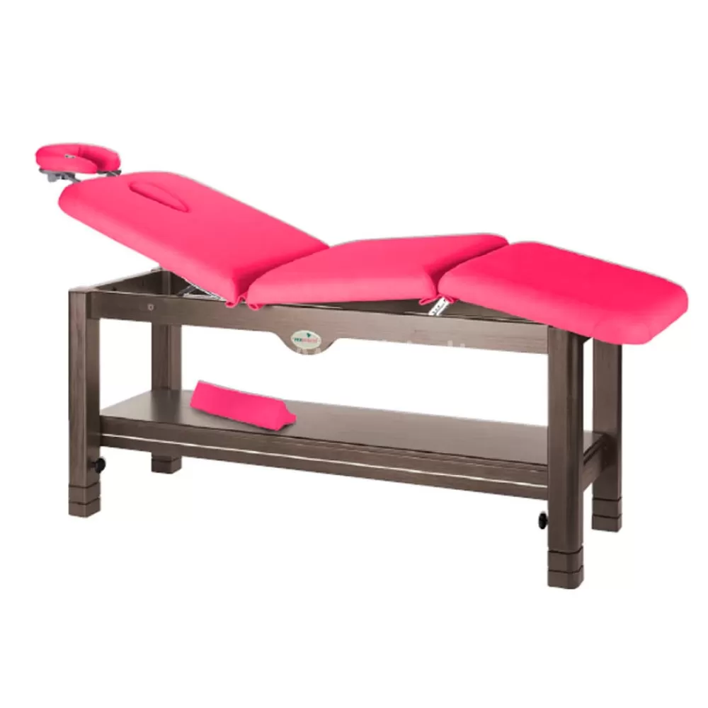 Procedūrinė kušetė 3-jų dalių mediniu rėmu 70x198 cm