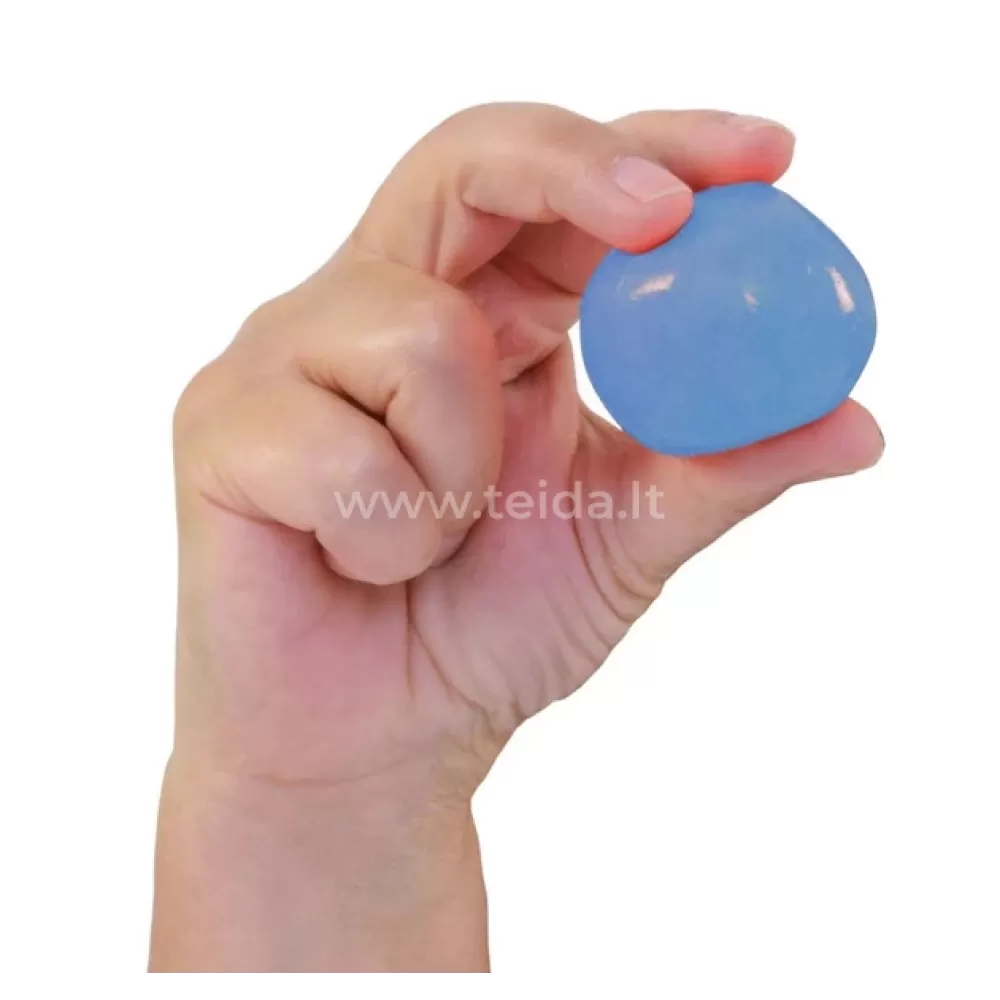 Ergoterapinė masė, kieta, mėlyna, 85 g