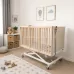 Invacare NordBed Kid elektrinė slaugos lova vaikui, L dydis 80x179 cm