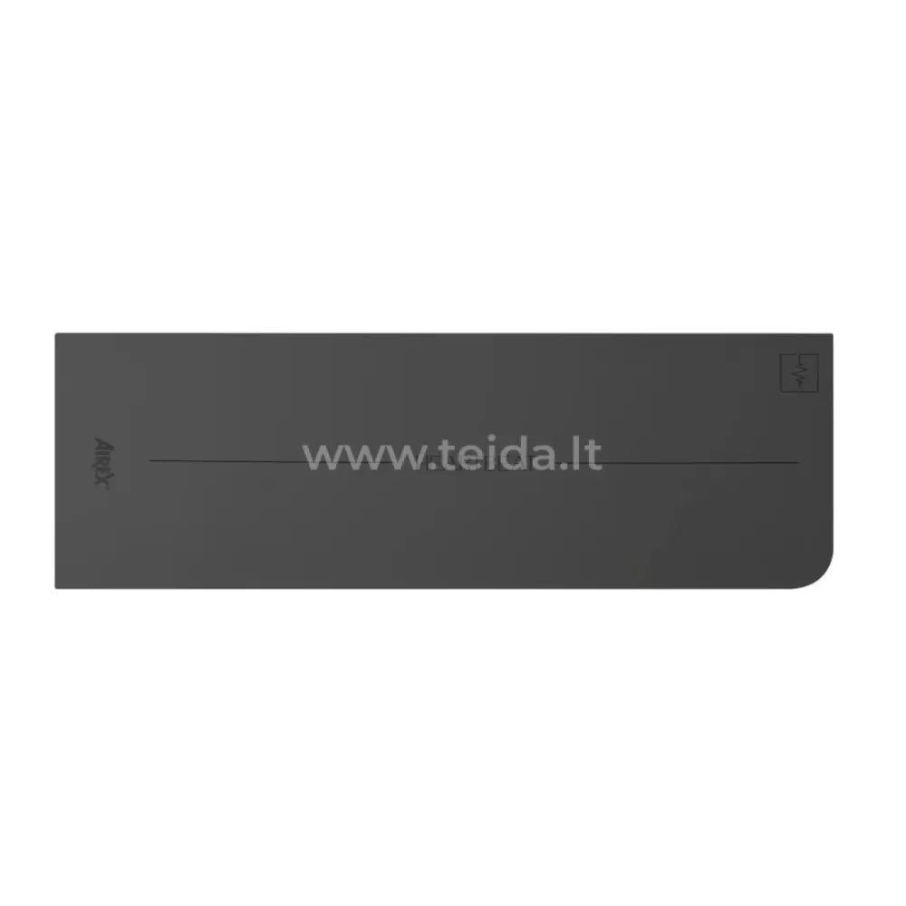 Airex® makštos kilimėlis HEARTBEAT® Signature, 4x610x1830 cm, juodas