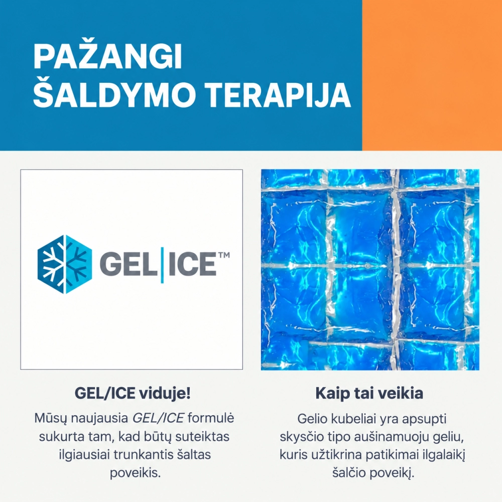 Vėsinančios gelio pirštinės