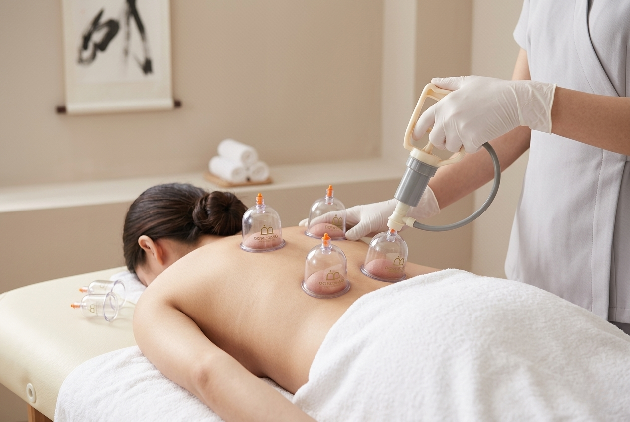 Masažas su vakuuminėmis taurelėmis