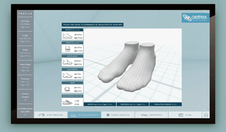 Aetrex 3D pėdų skenavimas