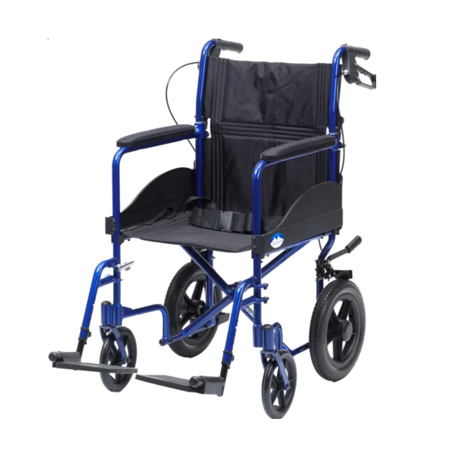 Expedition Plus - tranzitinis neįgaliojo vežimėlis kelionėms baltame fone