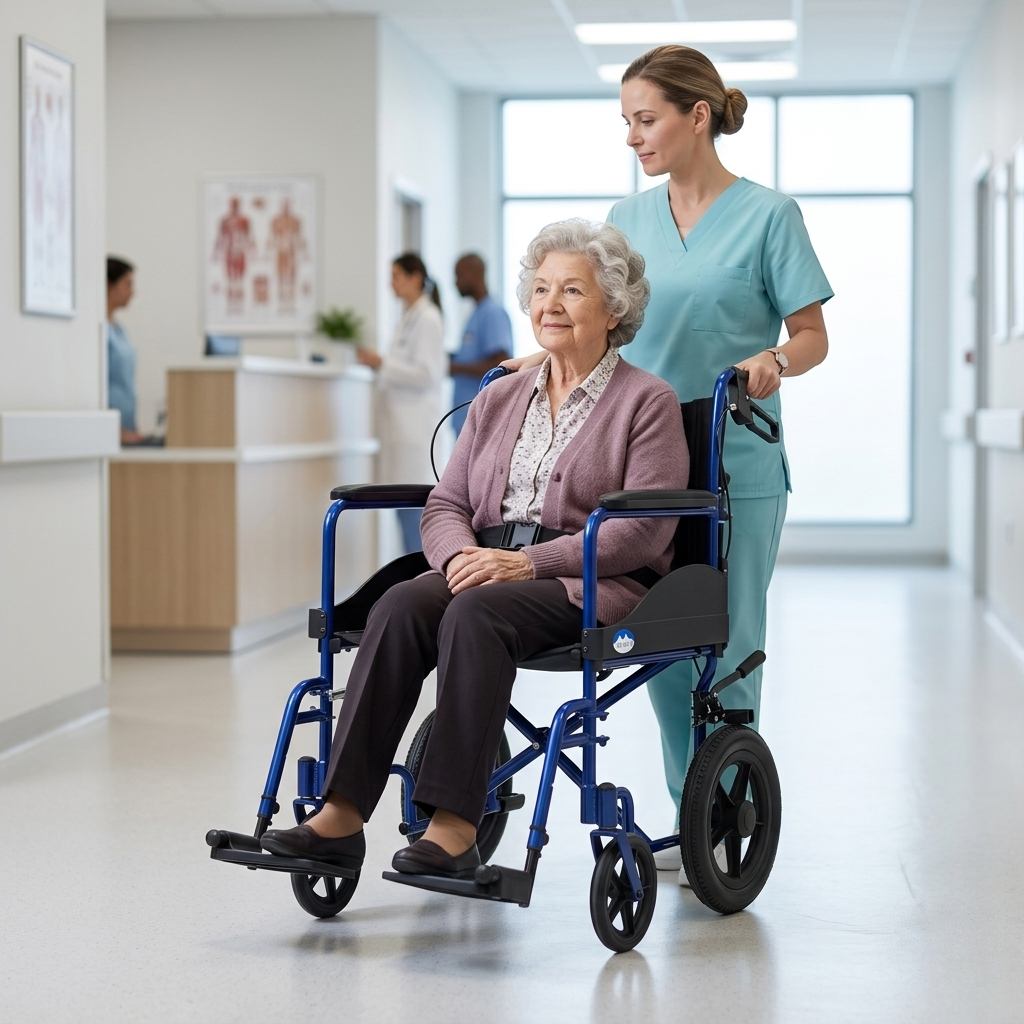 Expedition Plus - tranzitinis neįgaliojo vežimėlis kelionėms